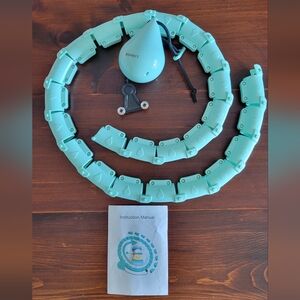 Aqua Blue Weighted Hula Hoop
